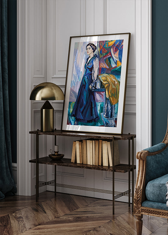 Portrait of Mrs. Carin Östberg Plakat - Posterbox.dk