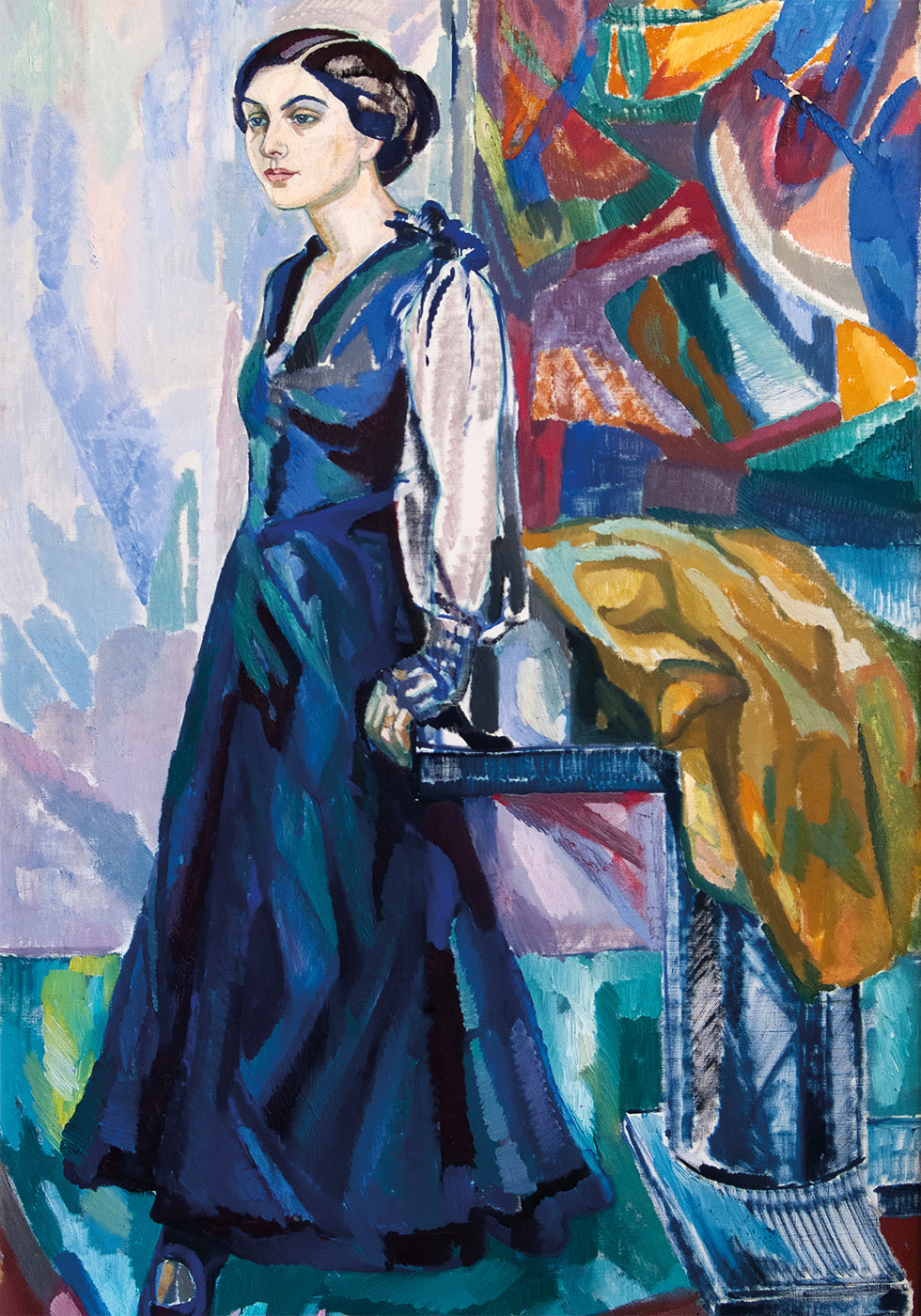 Portrait of Mrs. Carin Östberg Plakat - Posterbox.dk