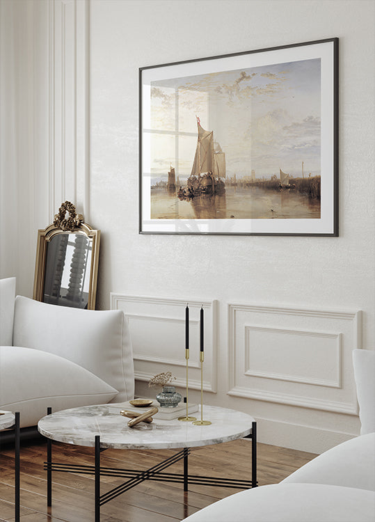 The Dort Packet-Boat from Rotterdam Plakat - Posterbox.dk