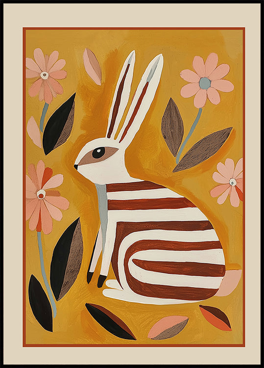 Striped Hare (NEW) - Posterbox