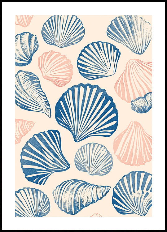 Seashell Pattern (NEW) - Posterbox
