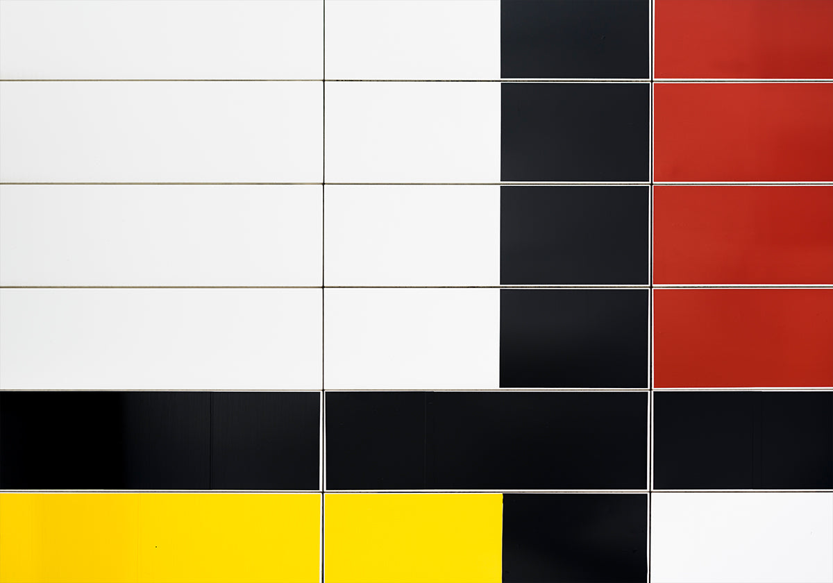 Mondriaan facade Plakat