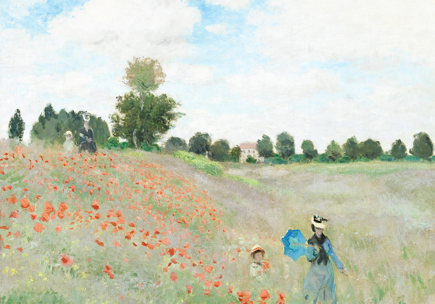 Unikkopelto 1873 -juliste, kirjoittanut Claude Monet