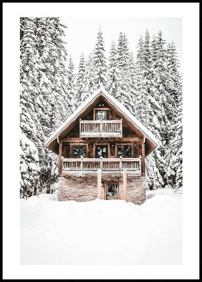 Holiday Cabin Plakat - Posterbox.no