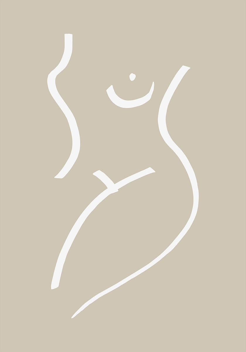 Body Sketch Sand -juliste