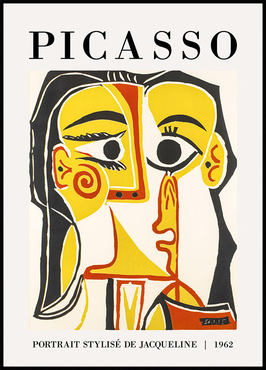 Pablo Picasso - El Rostro Plakat - Posterbox.no