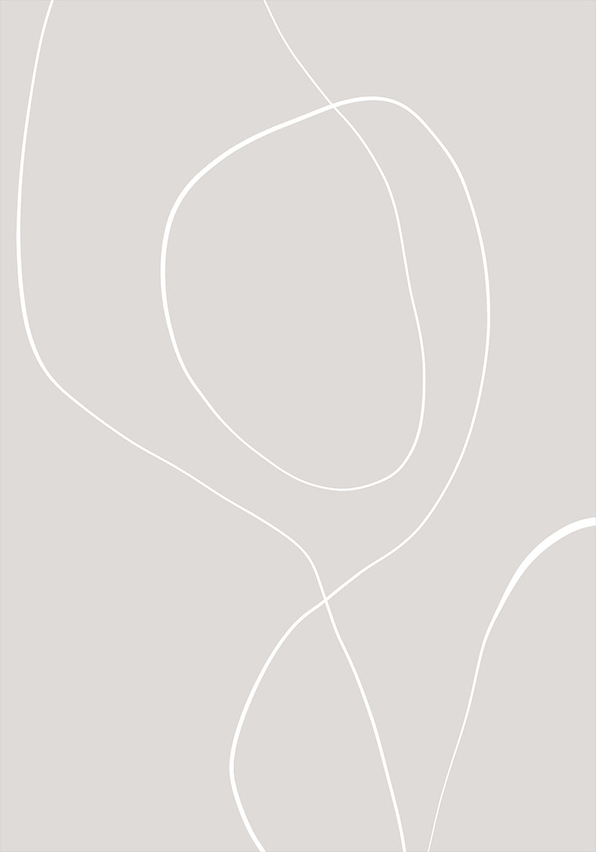 Flowing Lines Harmony Juliste