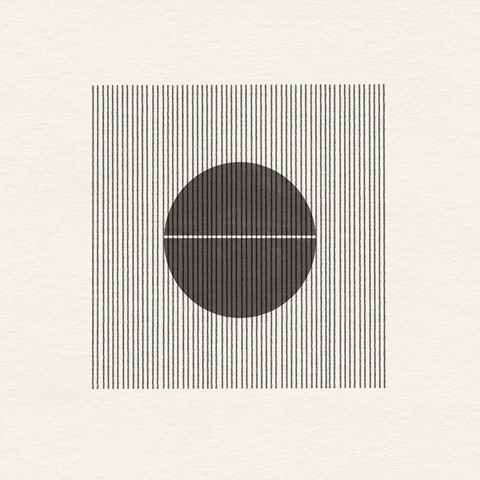 Line and Circle Harmony -juliste