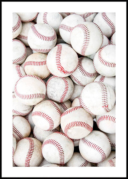 Baseballs Collection -juliste