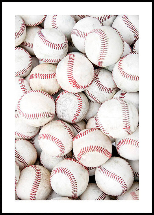 Baseballs Collection -juliste