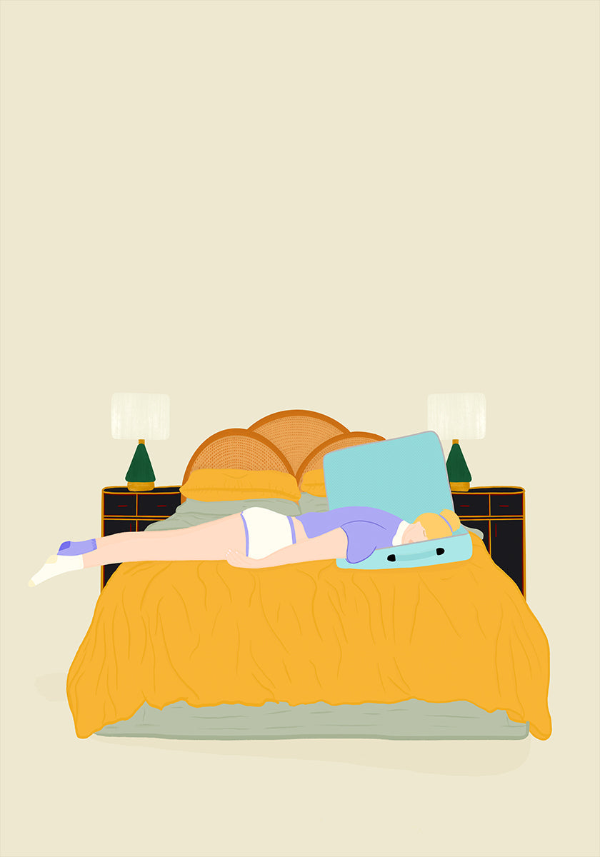 Digitaalinen Nomad-juliste