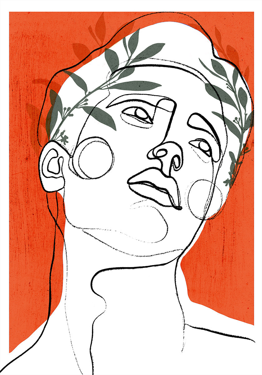 Lush Contemplation -juliste