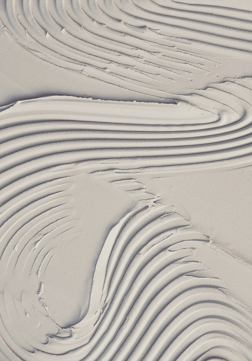 Mutakuvioinen 14 beige juliste