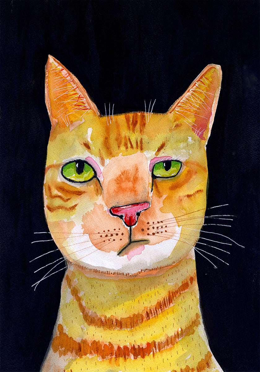 Ginger Cat -juliste