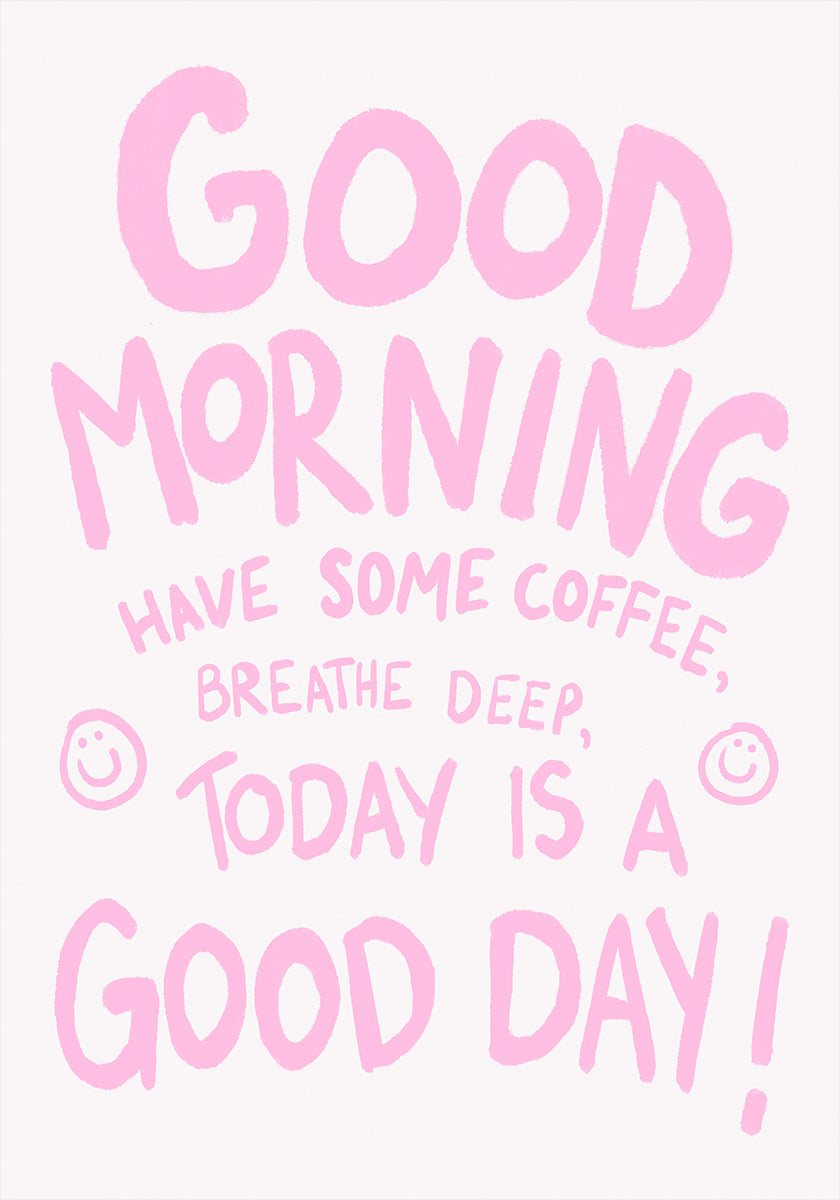 Iloinen aloitusjuliste