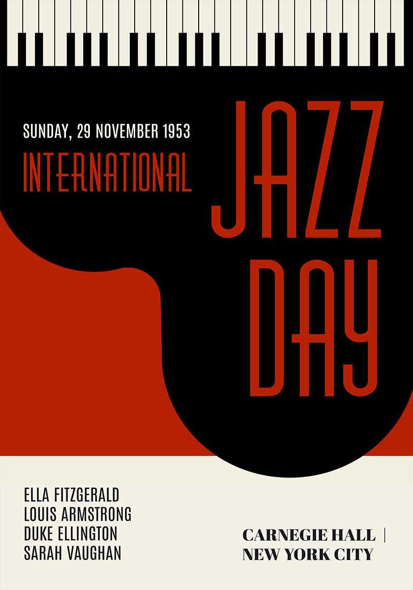 Jazzy Days Tummanpunainen