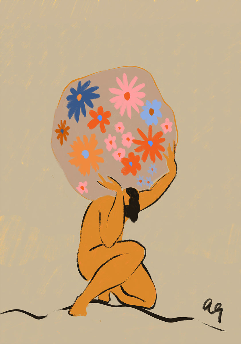 Maailma olkapäillä -juliste