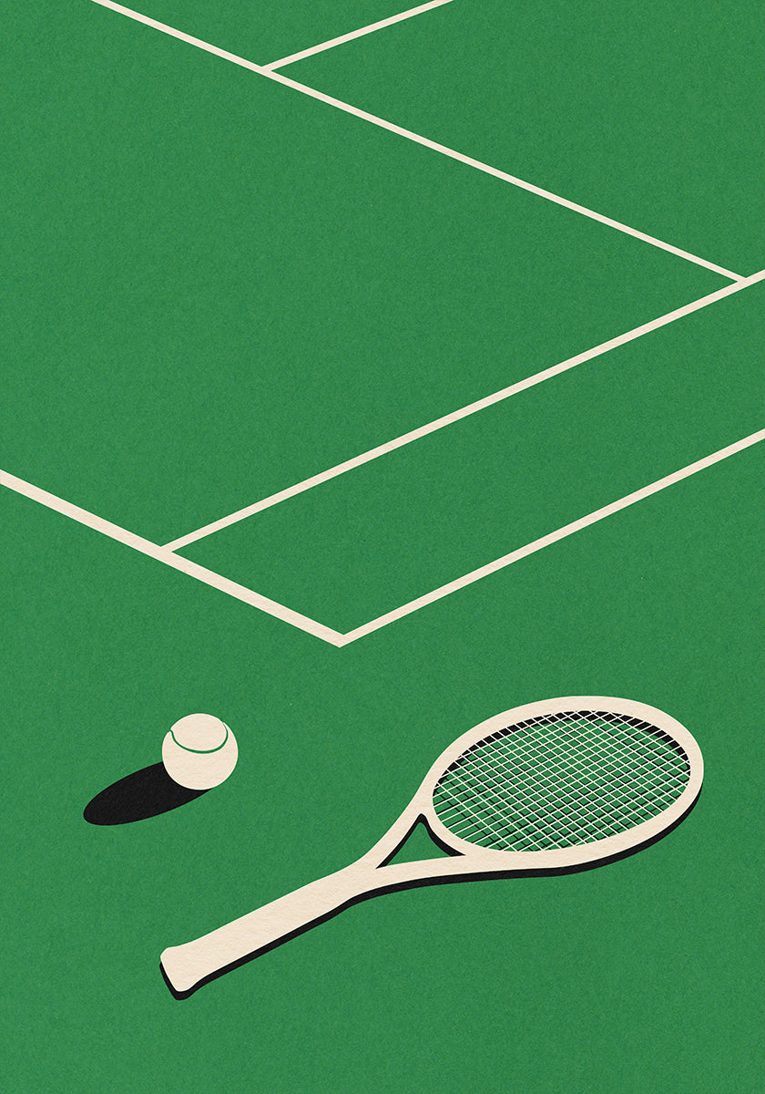 Rosi Feist Lawn Tennis Club -juliste