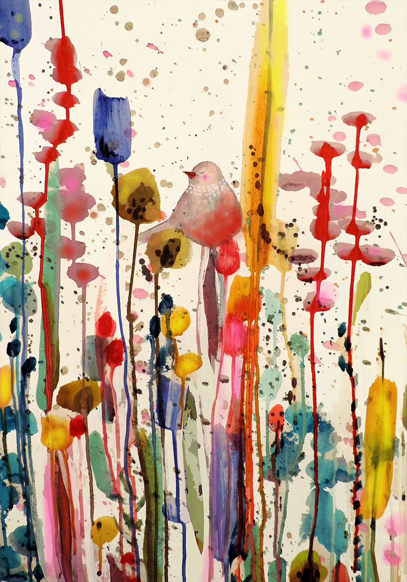 Bird in Bliss -juliste