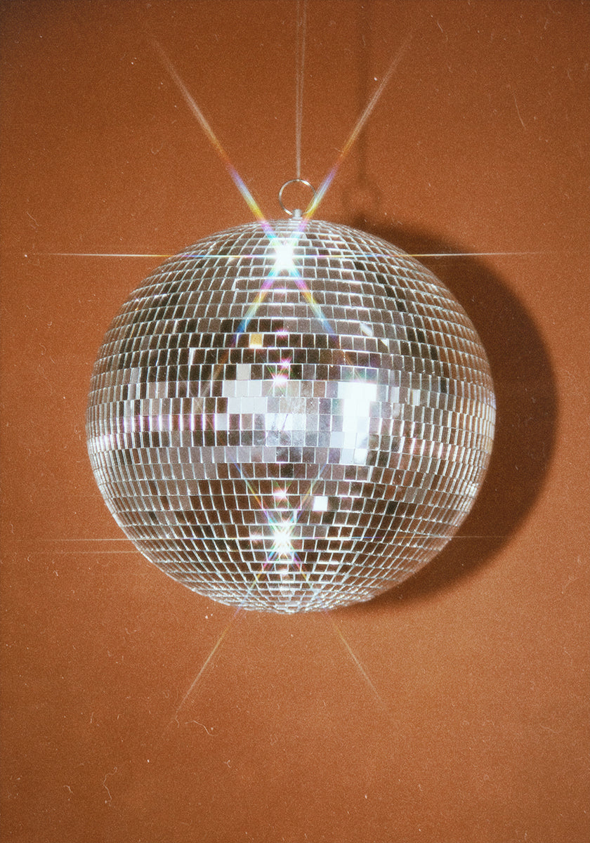 Orange Disco Ball (UUSI)