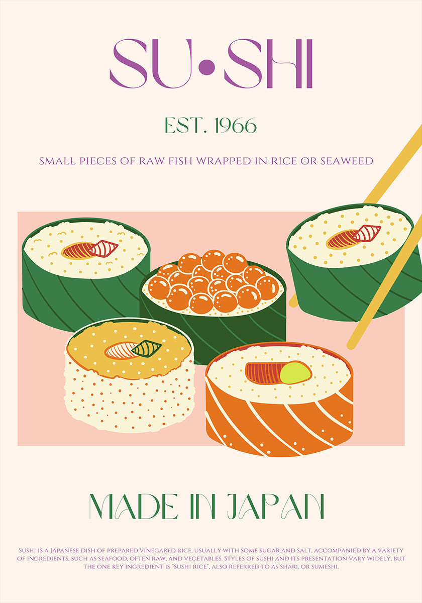 Sushi Delight -juliste