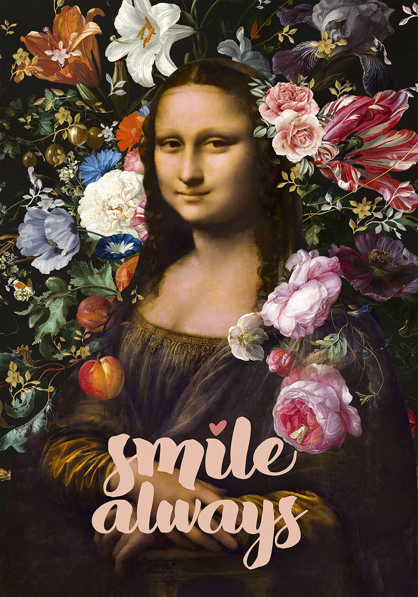 Hymyile aina, Mona Lisa -juliste