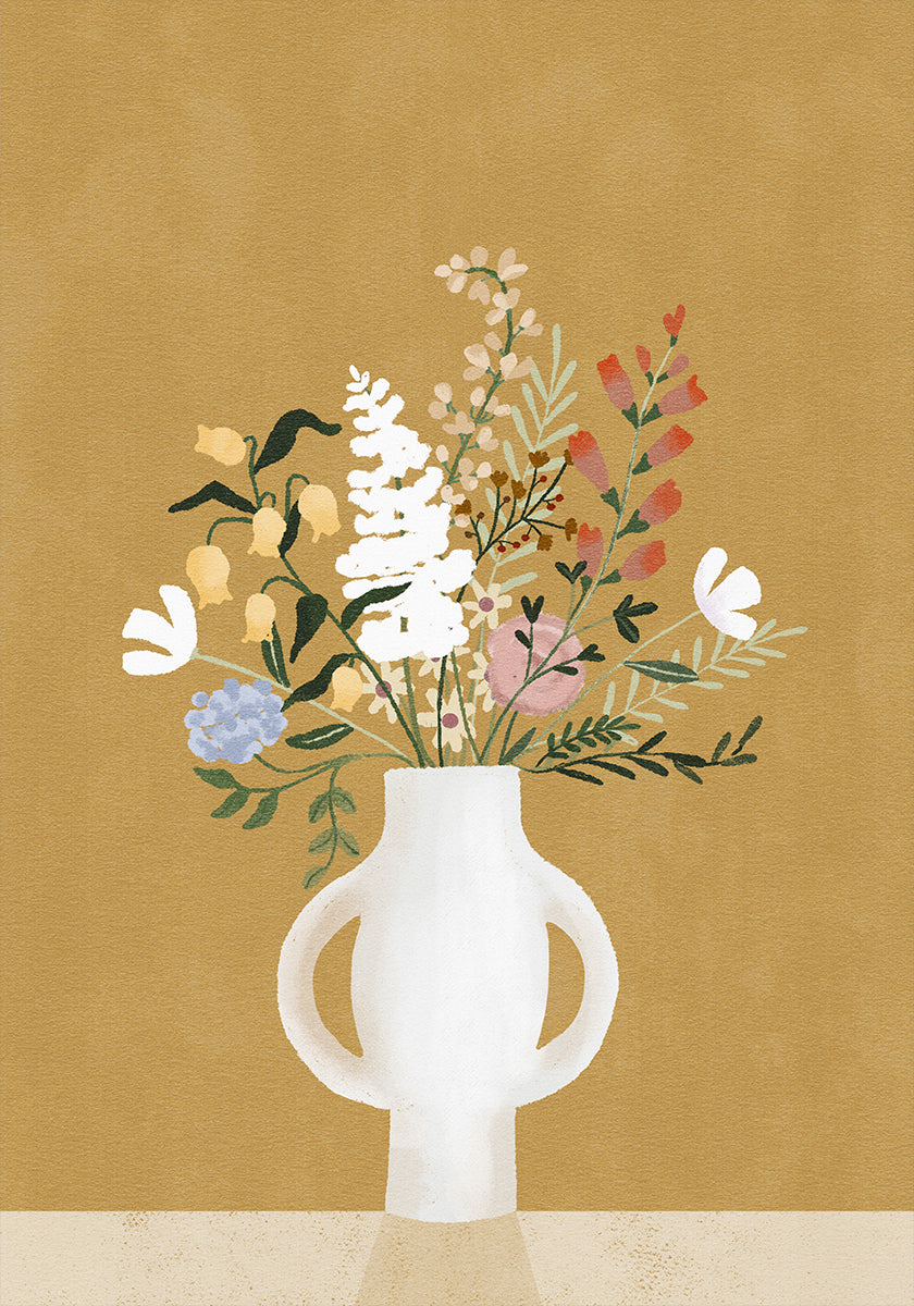 Autumn Bouquet Poster