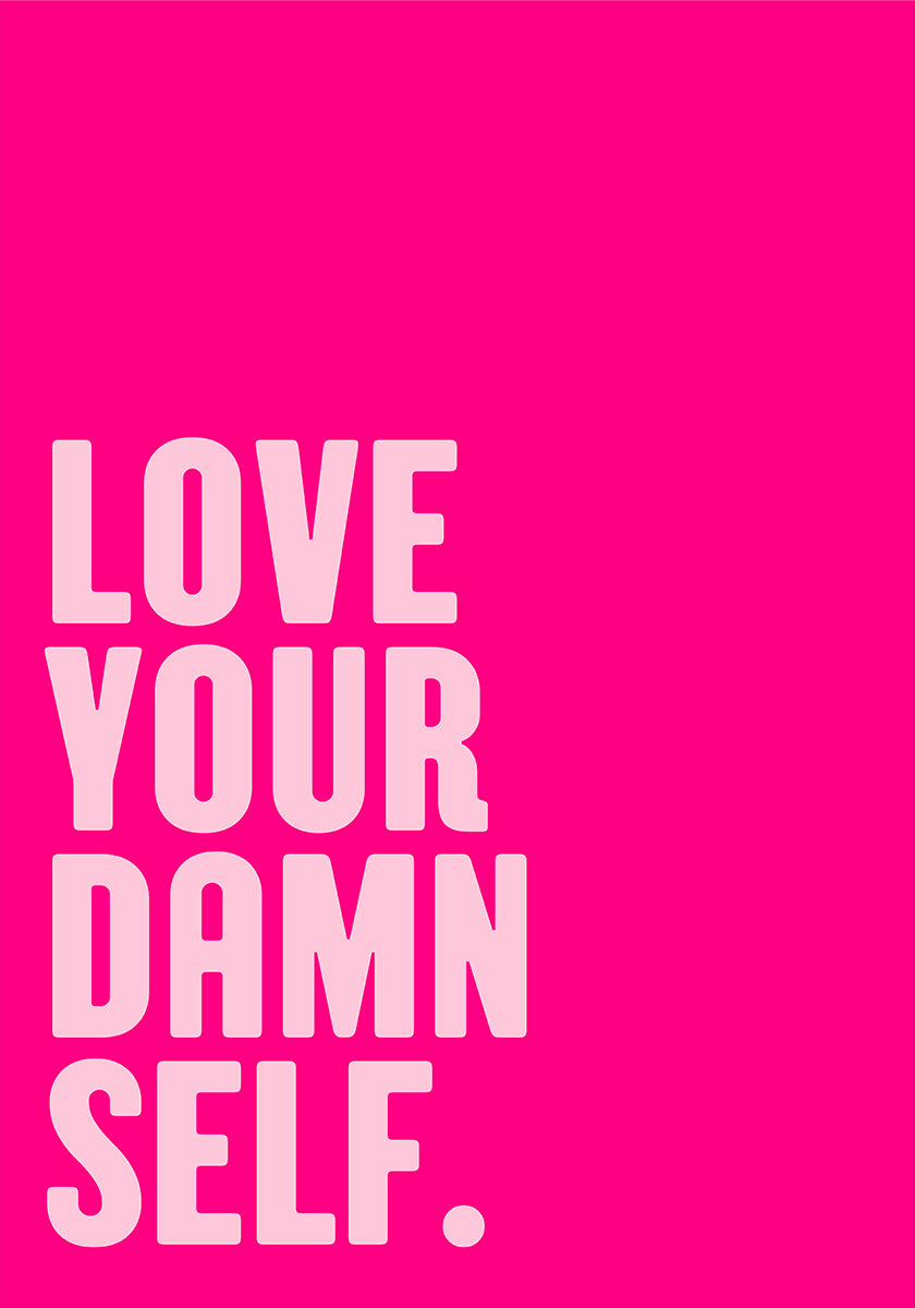 Self-Love Boldly -juliste