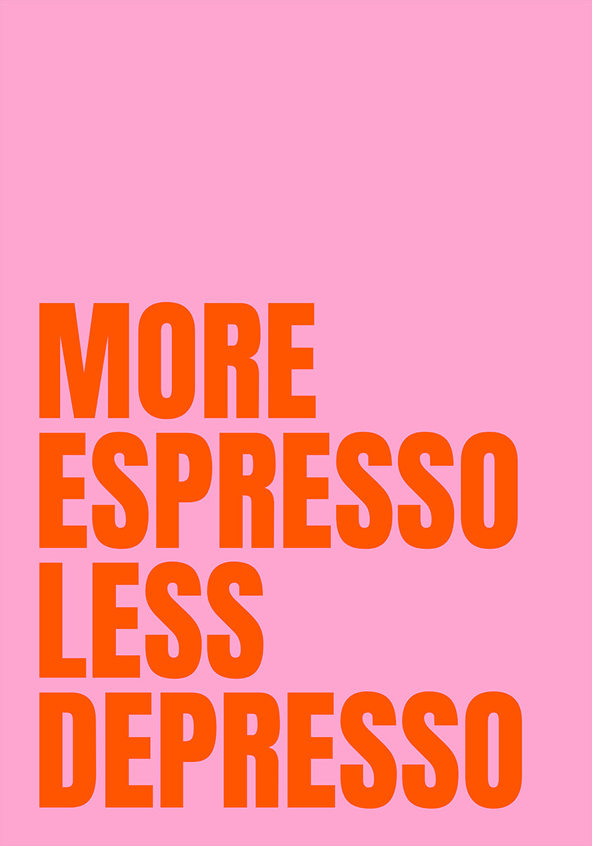 Caffeine Vibes -juliste