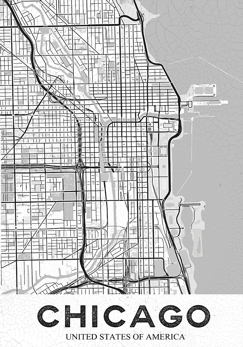 Chicagon valkoinen juliste