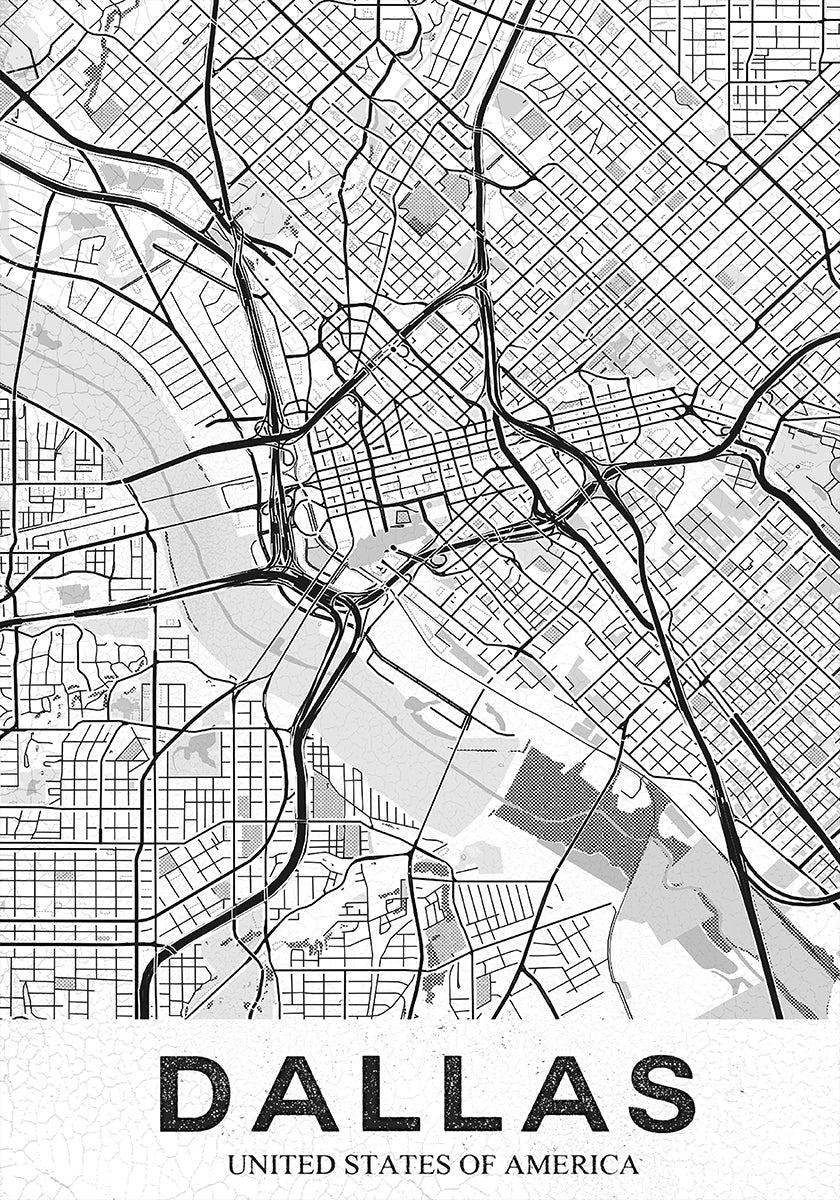 Dallasin valkoinen juliste