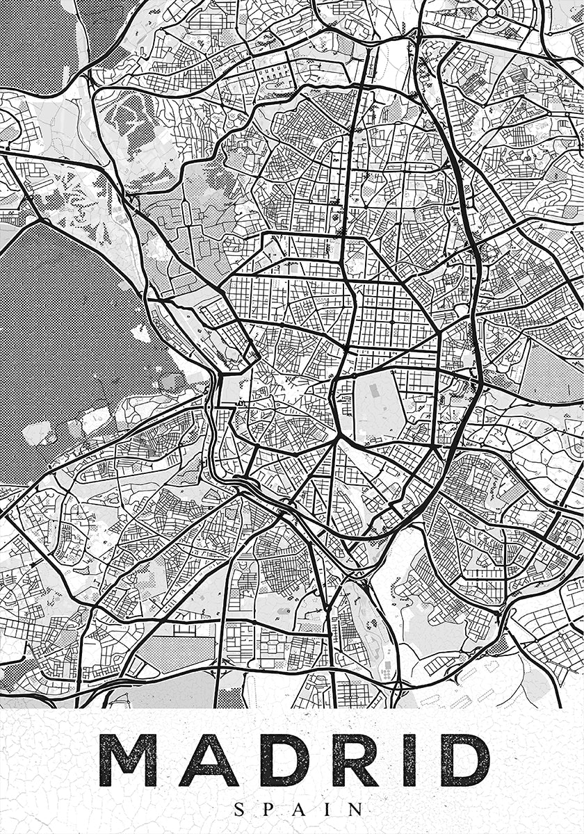 Madridin valkoinen juliste