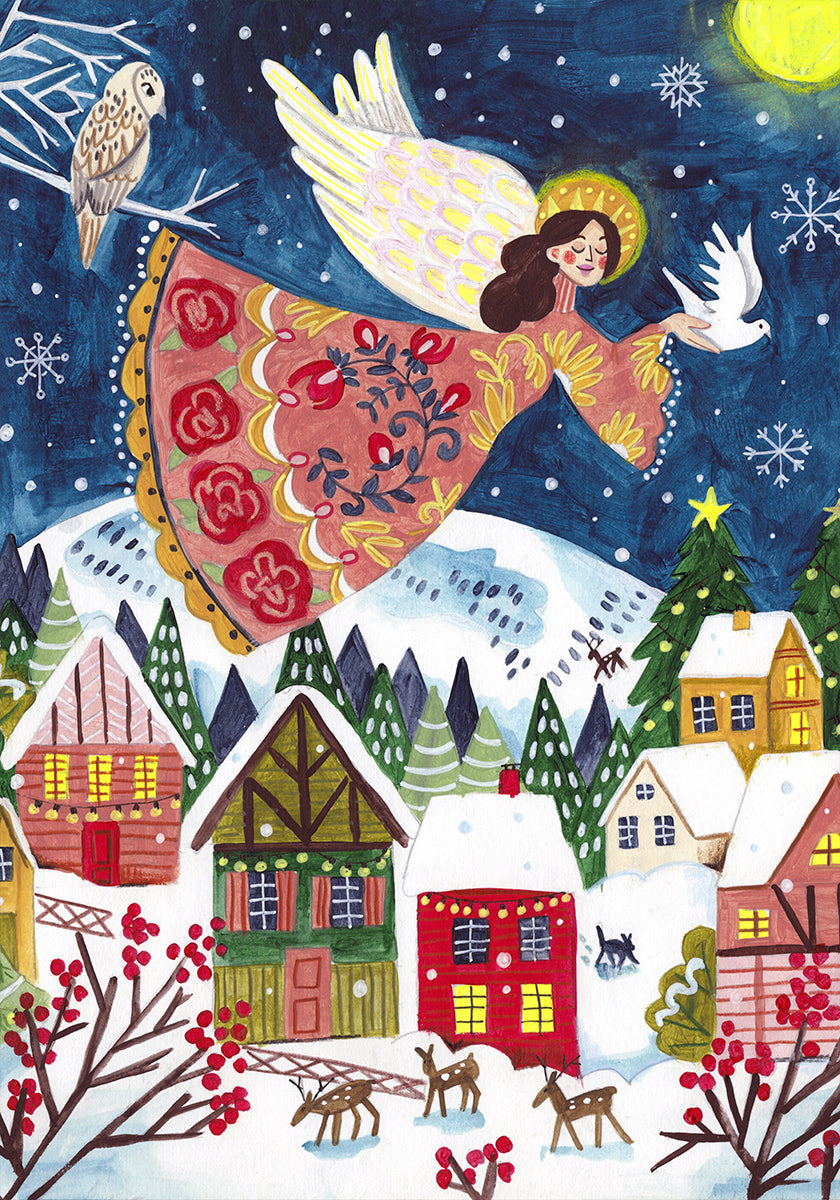 Angel of Peace Portrait Plakat