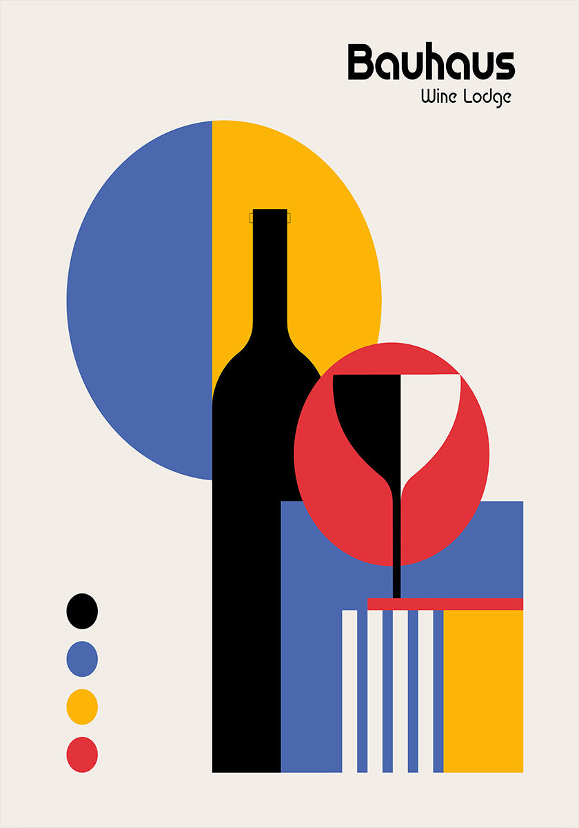 Bauhaus Wine Lodge -juliste