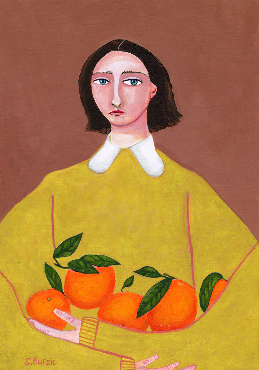 Lady with appelsiinit (UUSI)