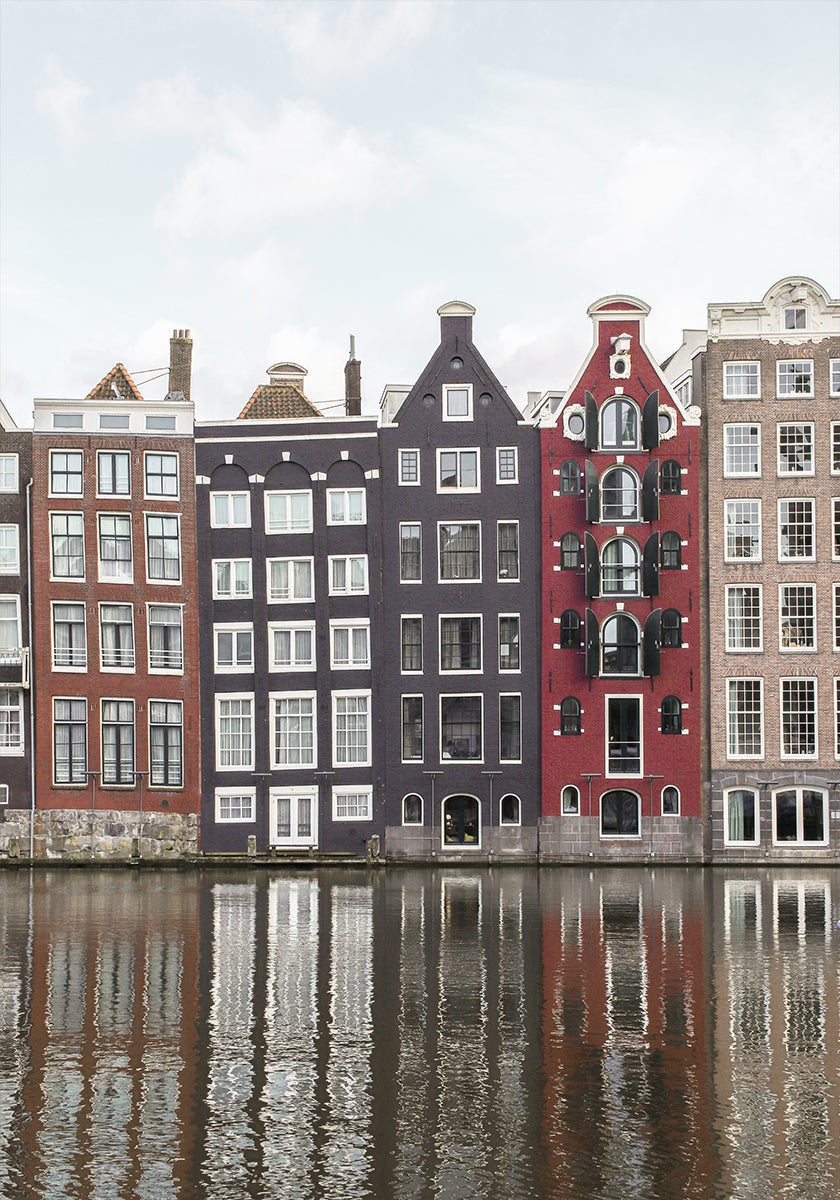 Canal Houses of Amsterdam -juliste
