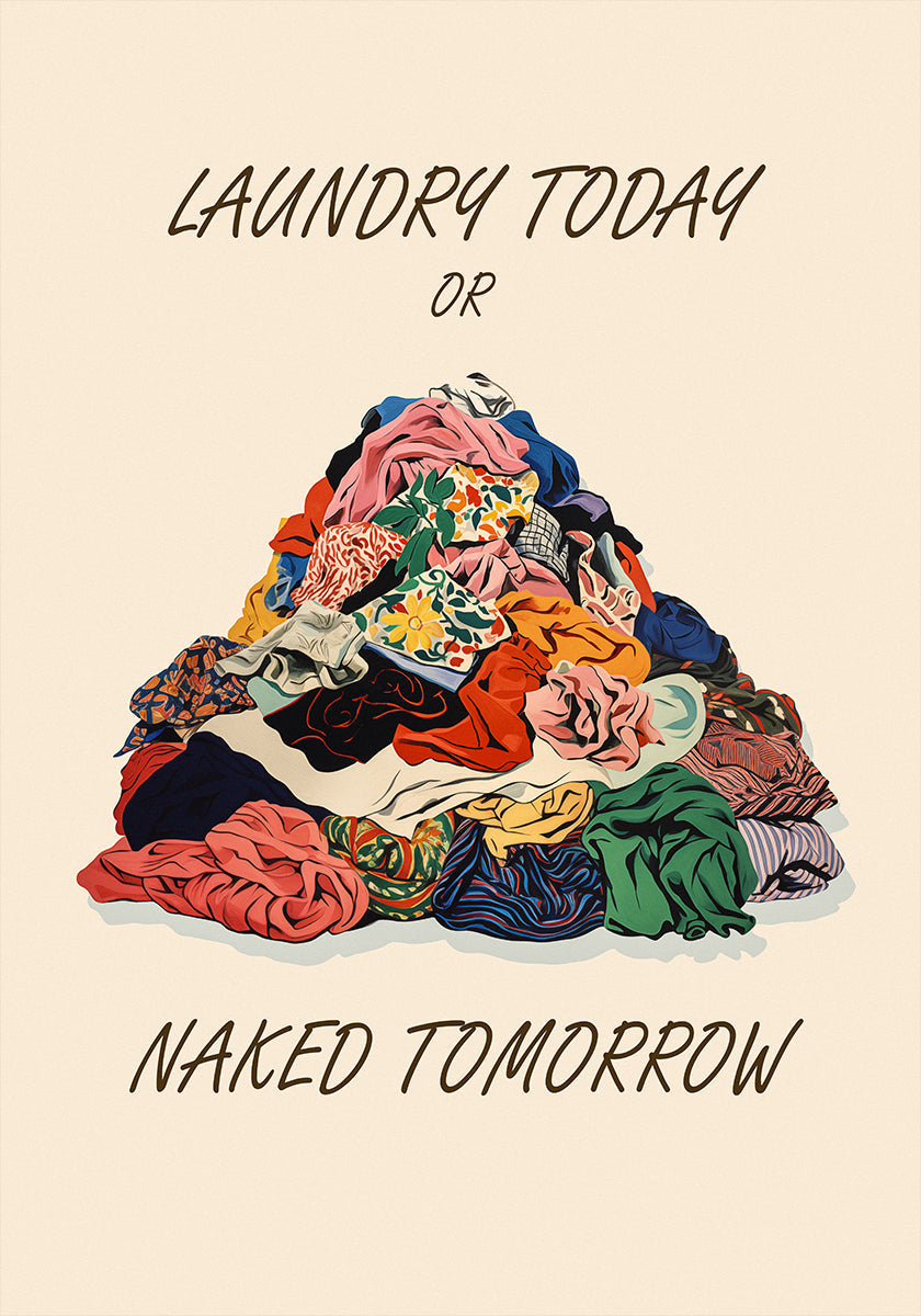Laundry Naked Pictufy -juliste