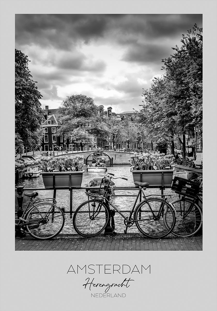 In focus: AMSTERDAM Herengracht Plakat