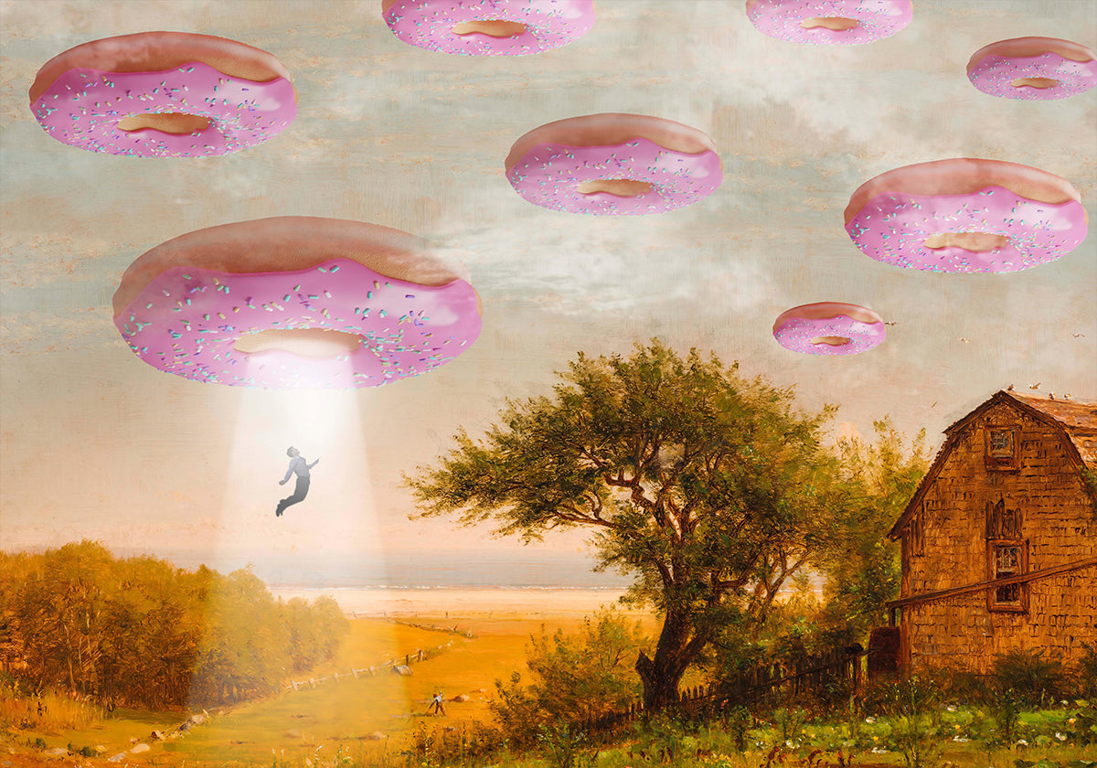 Donut Invasion -juliste