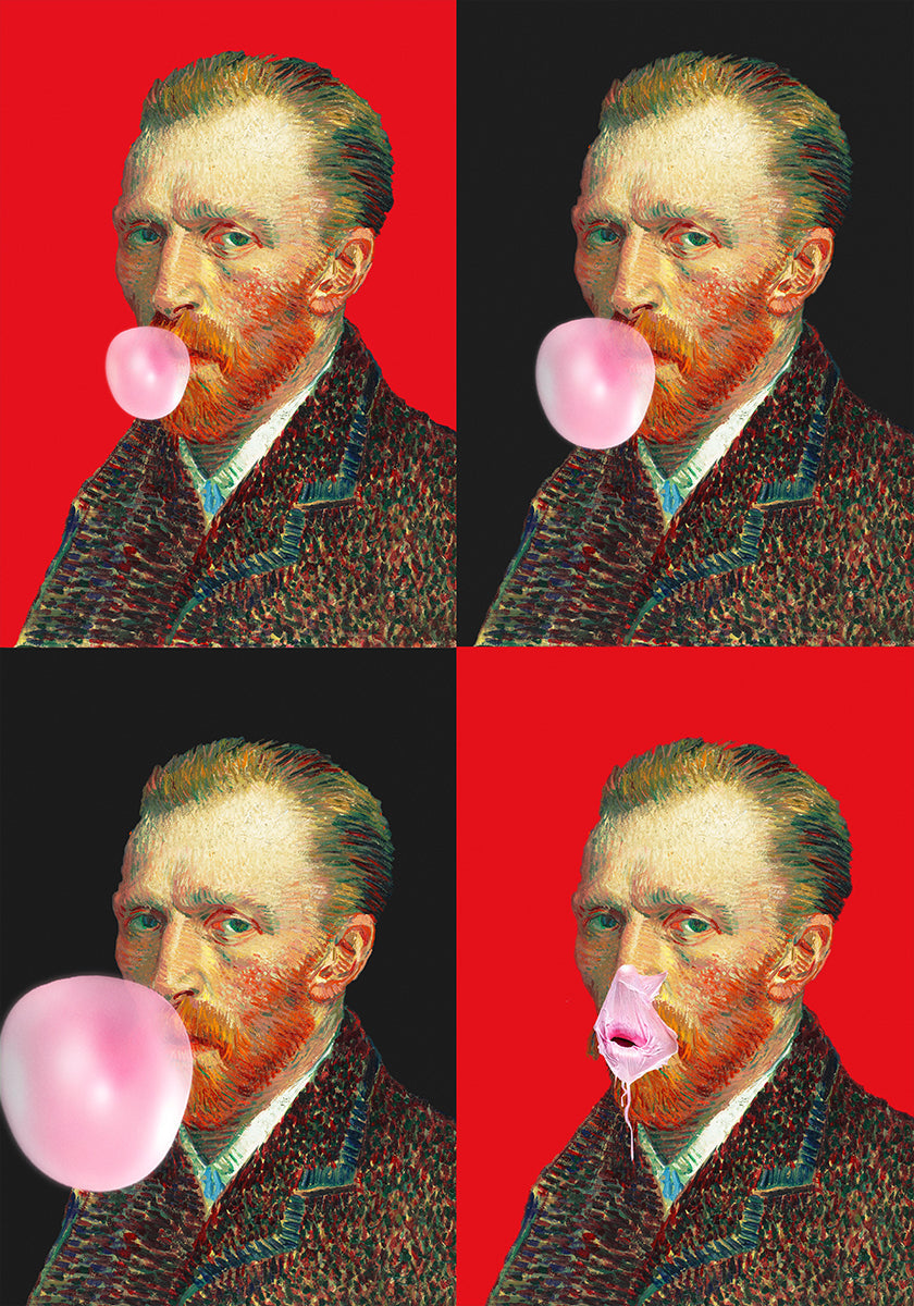 Vincent Gum Explosion -juliste