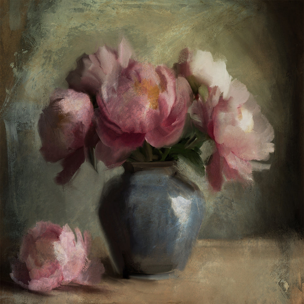 Pivoines A Rose -juliste