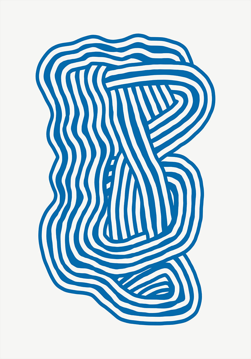 Line art Sculpt Poster