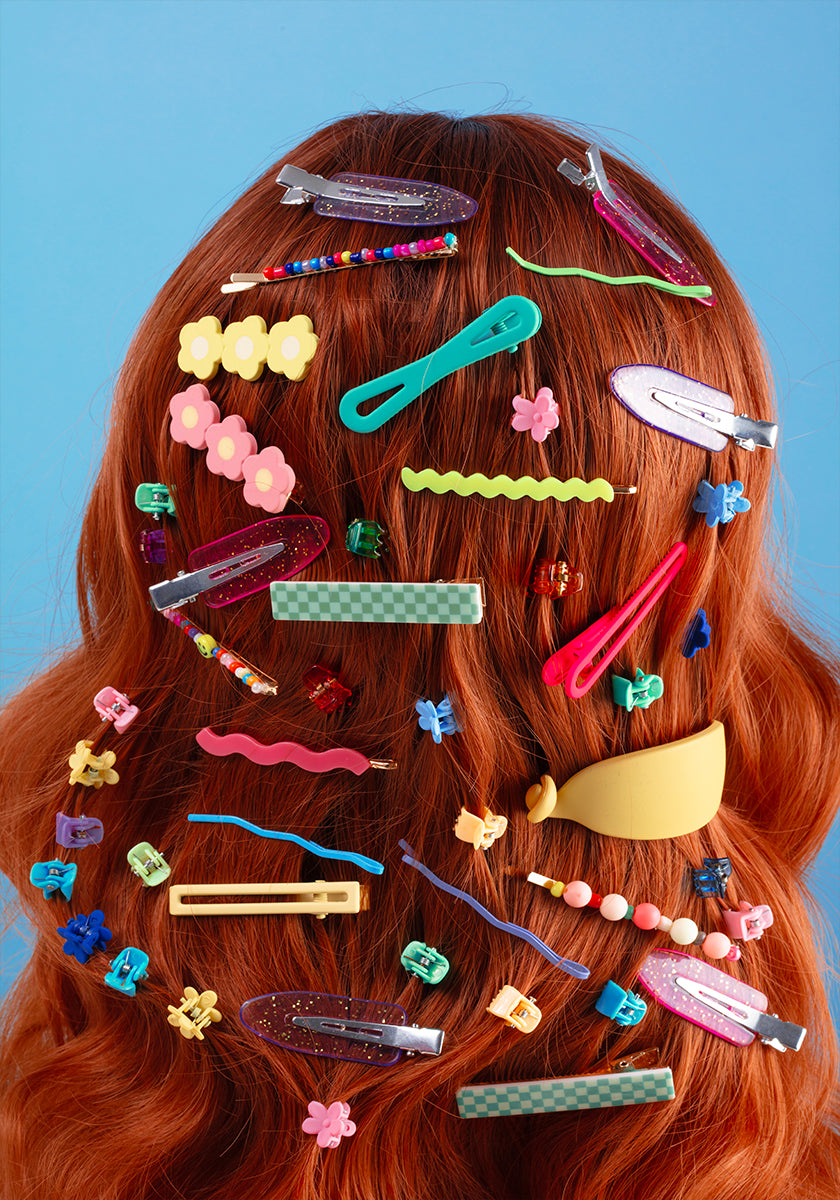 Hair Clip Collection Plakat - Posterbox