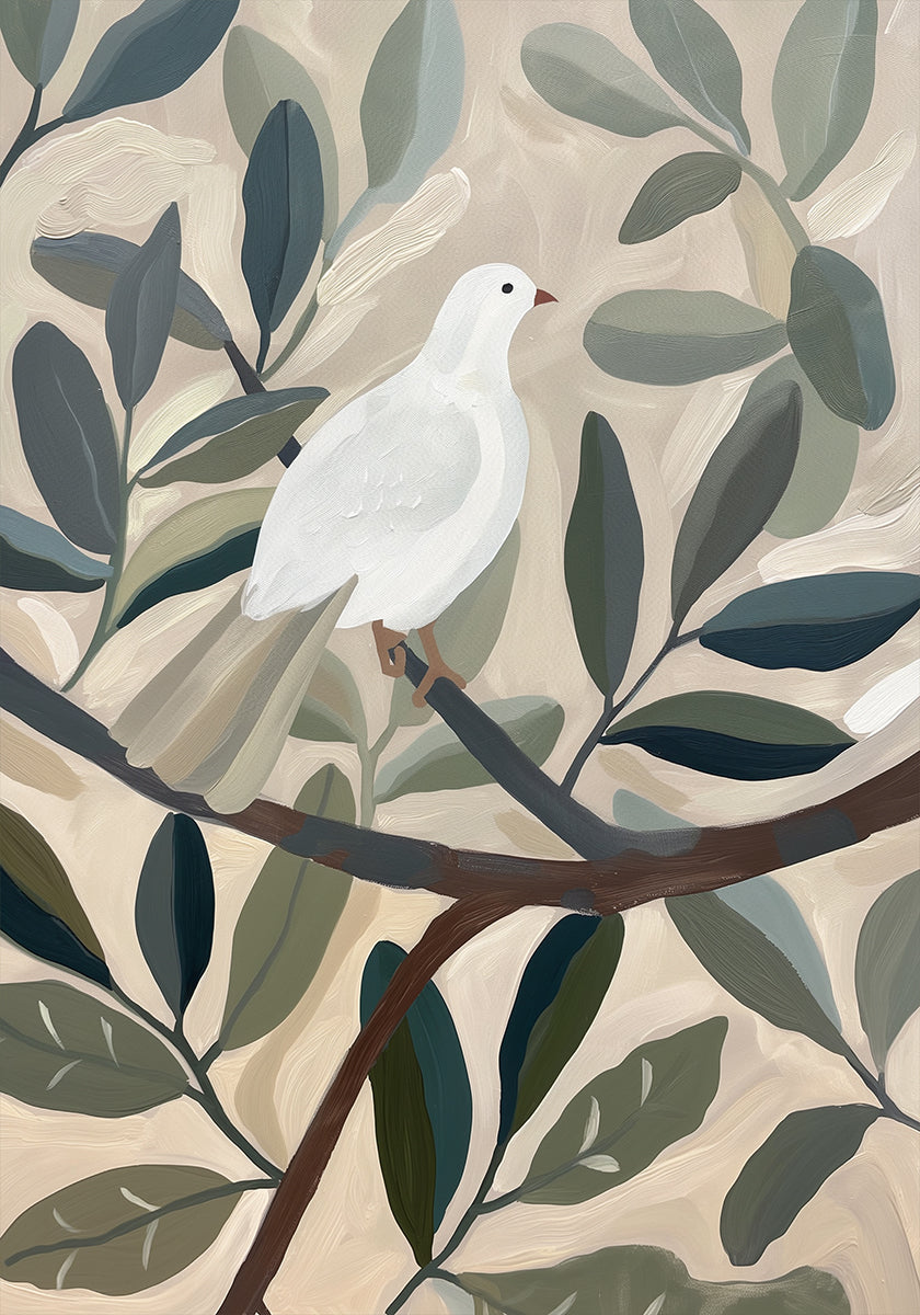Dove In Tree -juliste
