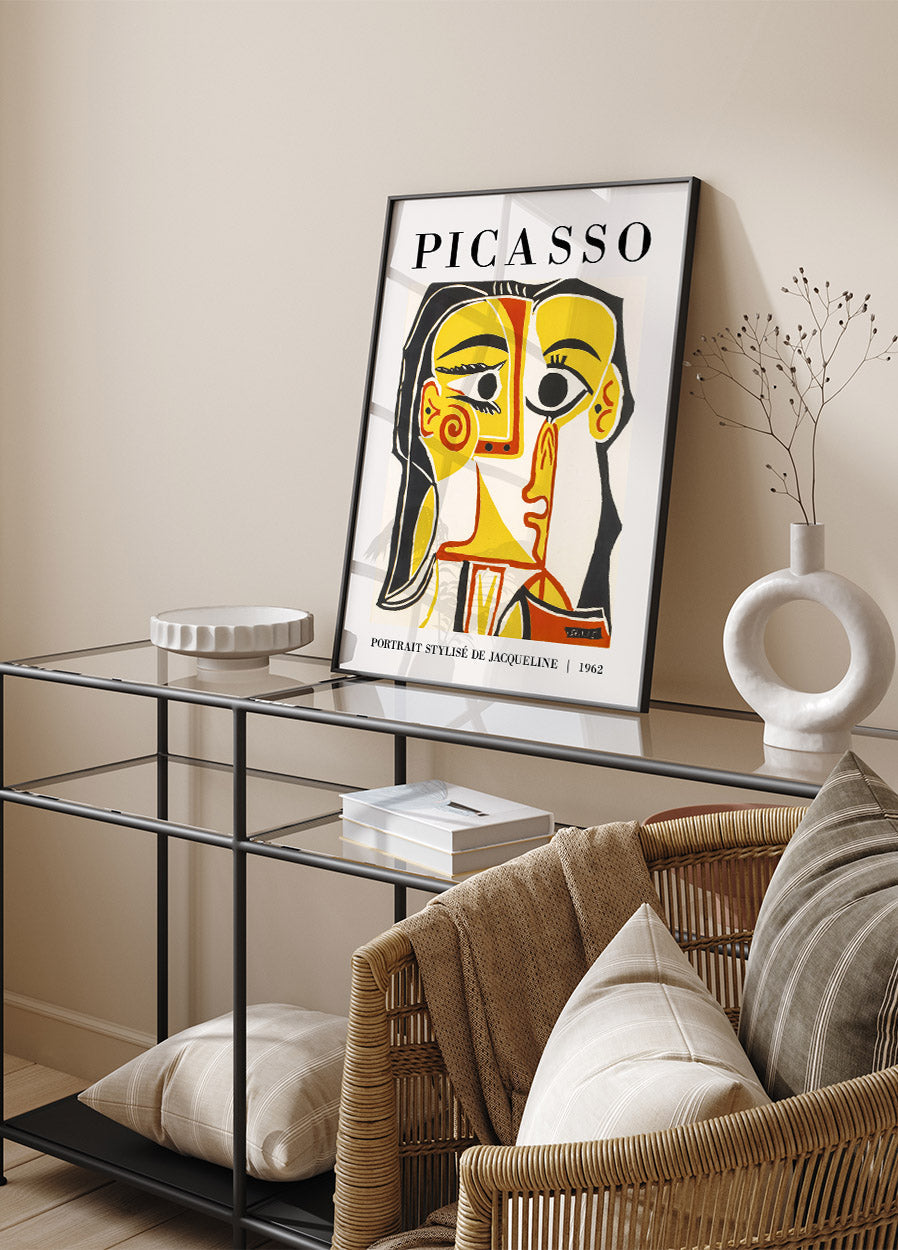 Pablo Picasso - El Rostro Plakat - Posterbox.no