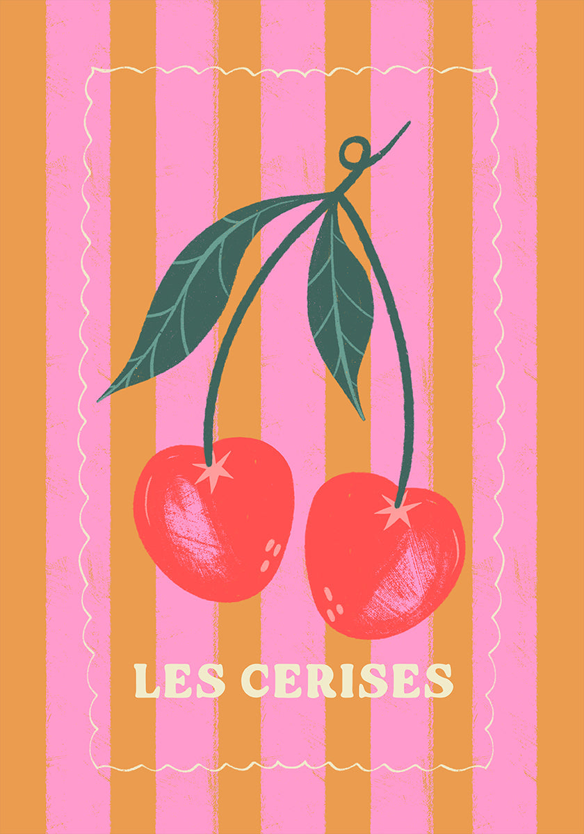 Les Cerises -juliste