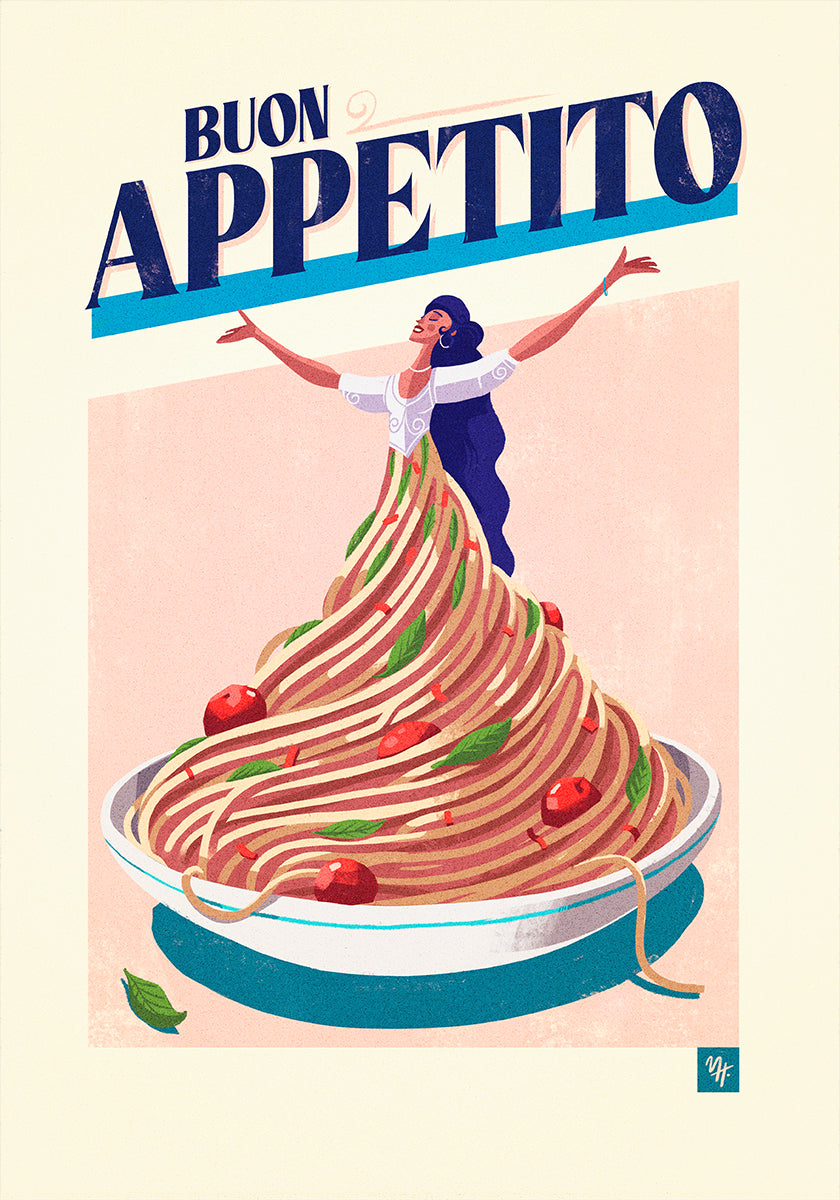 Buon Appettito -juliste