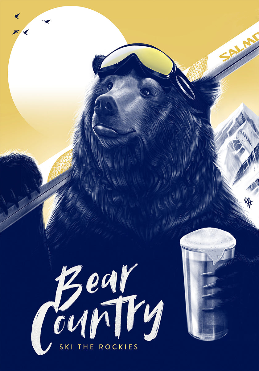 Bear Country 7200x9600 juliste