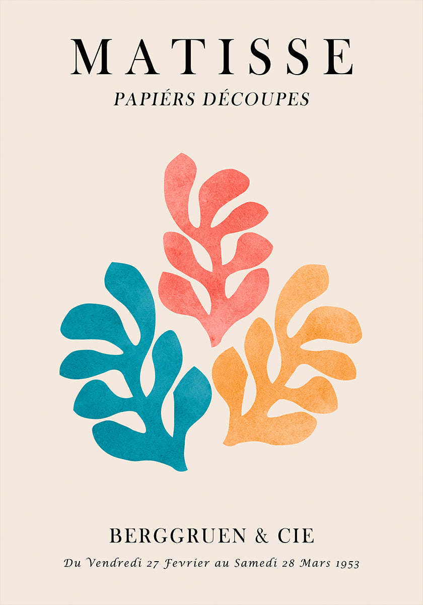 Matisse kukka 3 juliste