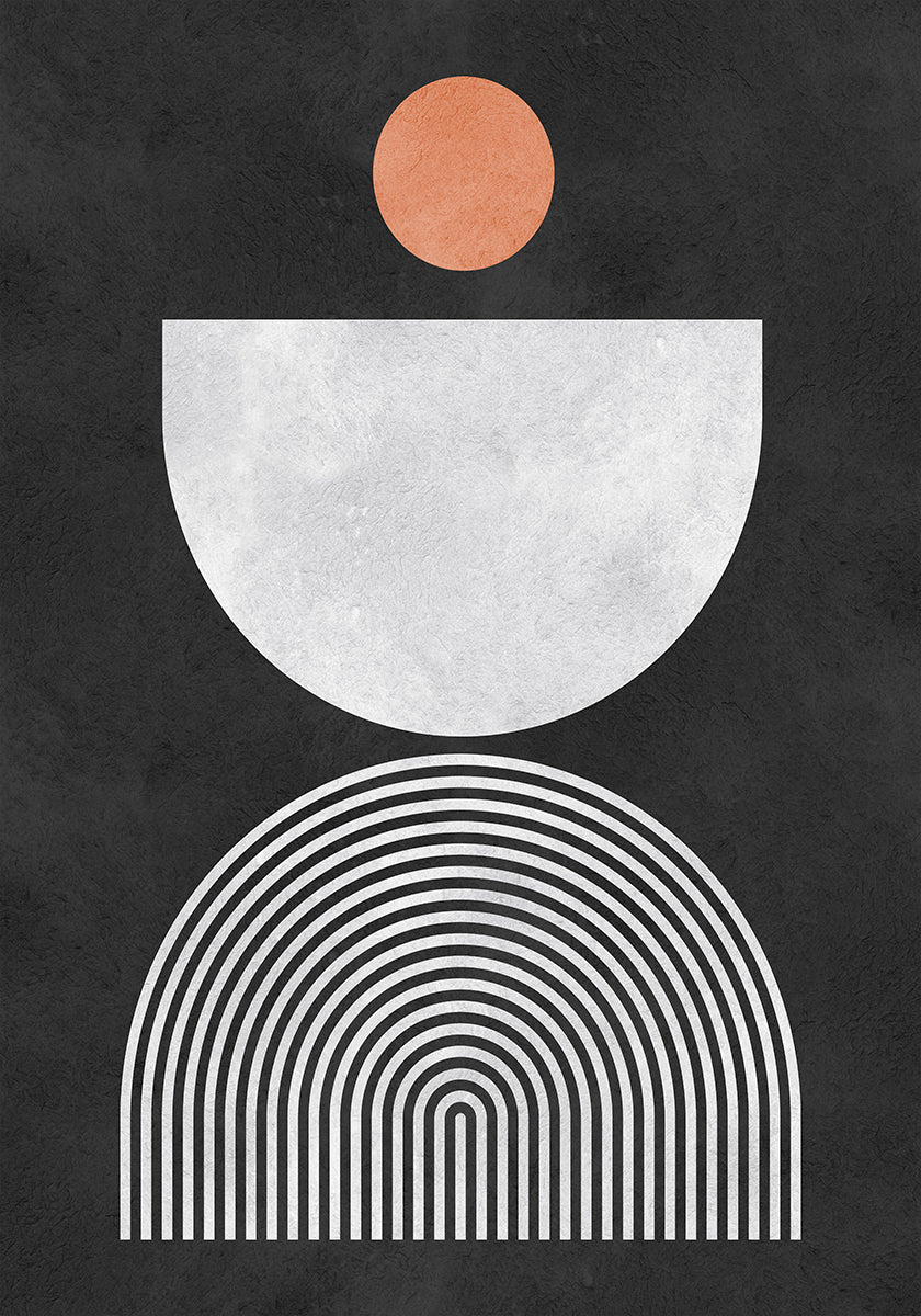 Viivat ja ympyrät 10 Juliste